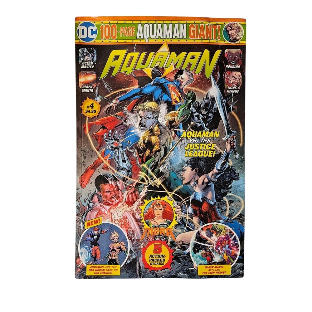 DC Aquaman Giant Comic Book #4